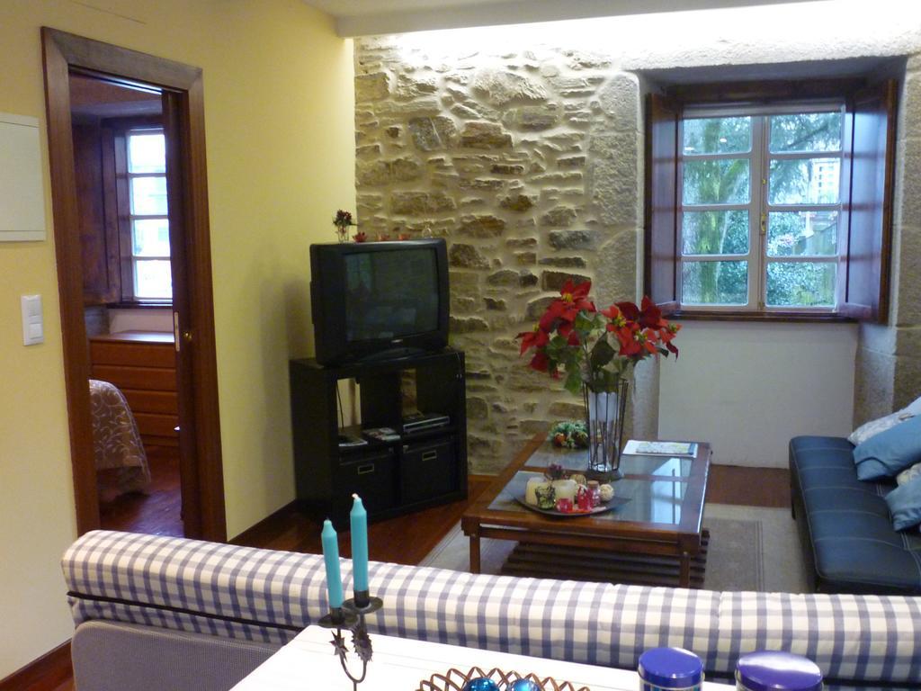 Apartamento Tránsito de Entrerruas Santiago de Compostela Quarto foto